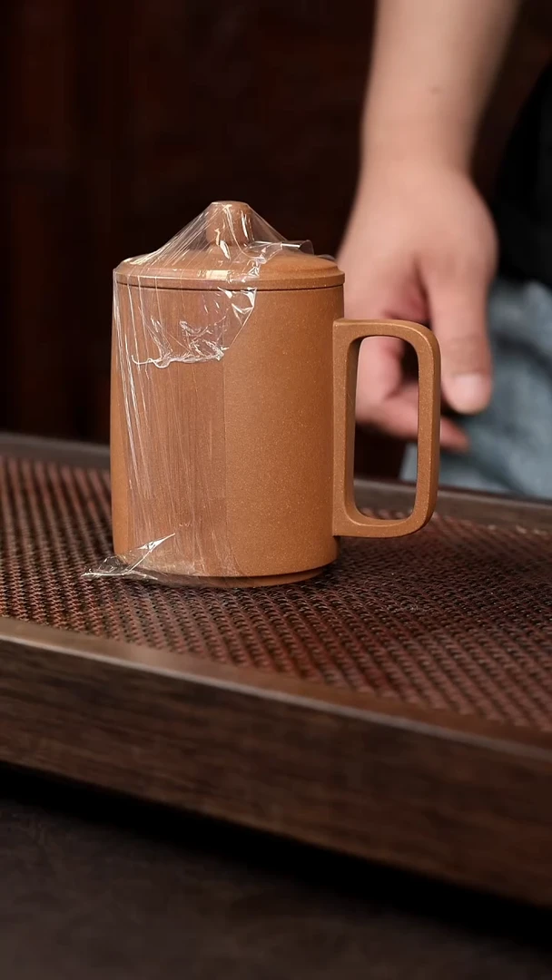 茶壶紫砂老段泥盖杯