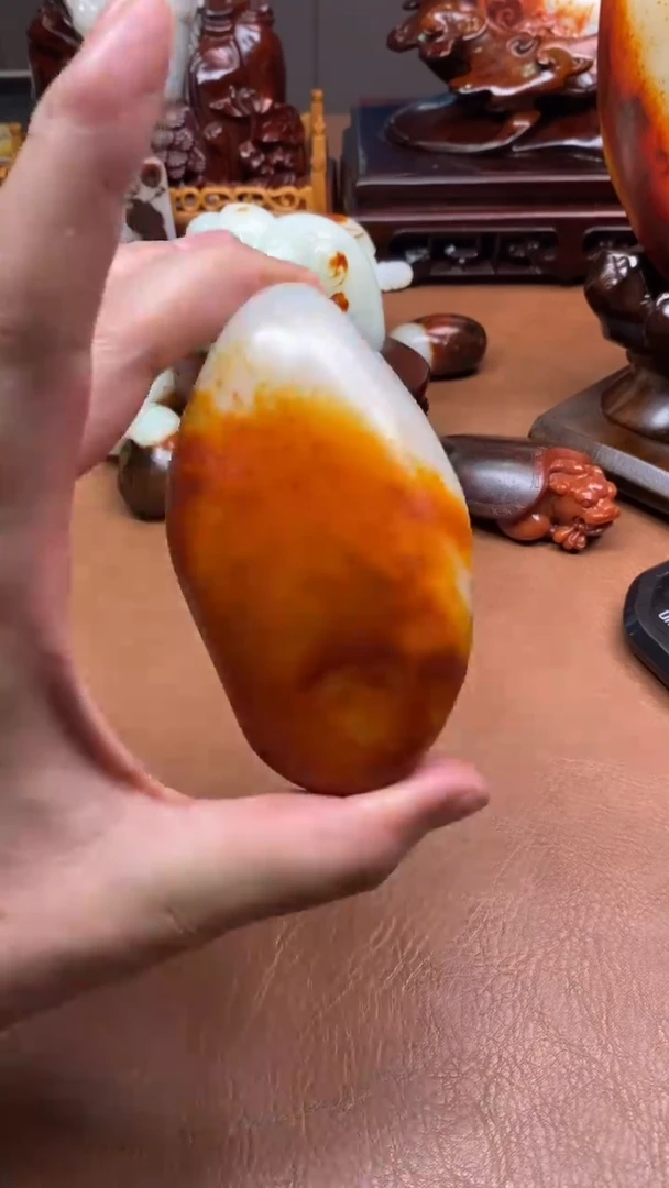 未镶嵌和田玉把件人**意1