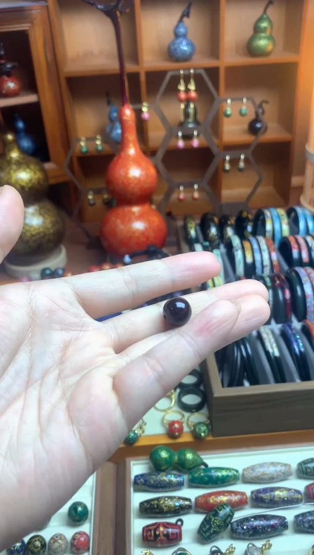 【闪购商品】大旗1赤宝砂卡12mm单珠、