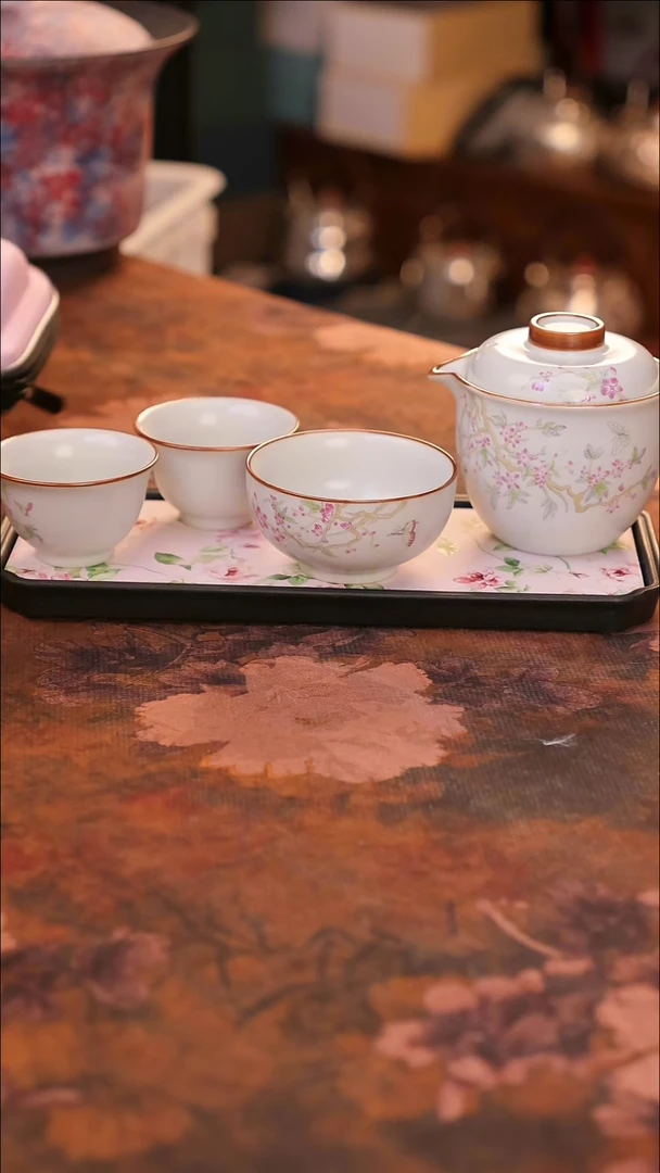 【闪购商品】陶瓷茶具（无礼盒无茶盘）@@A11199