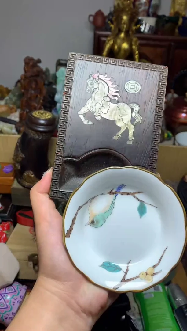 紫砂盖碗瓷器默认微瑕瓷器