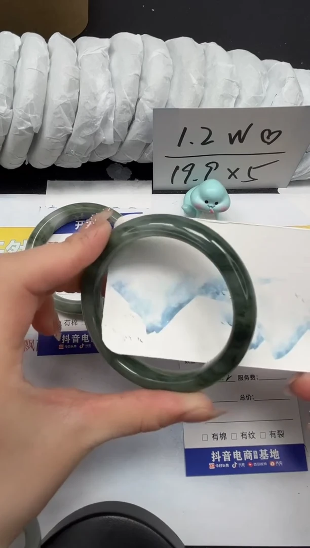 【闪购商品】石英质玉手镯合金206-57.2