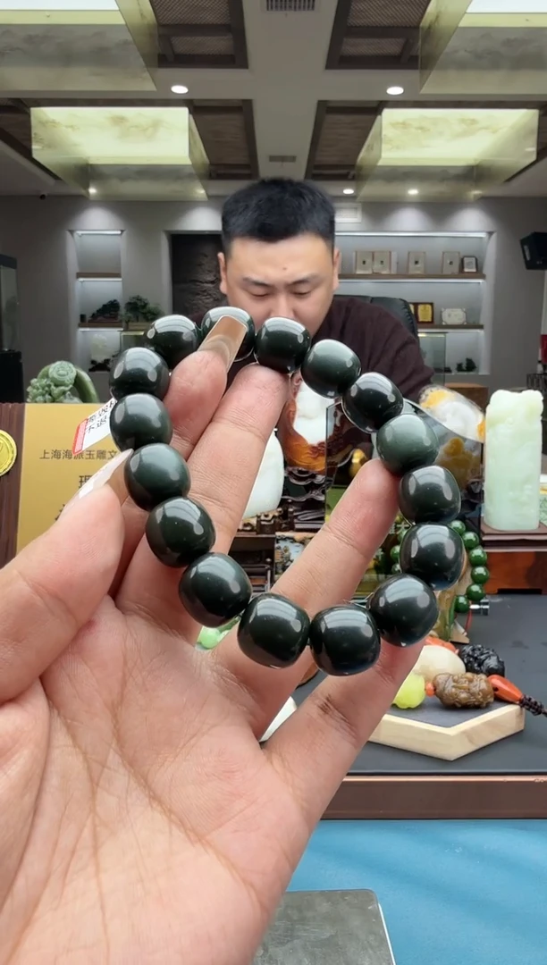 未镶嵌手串和田玉猎*szq