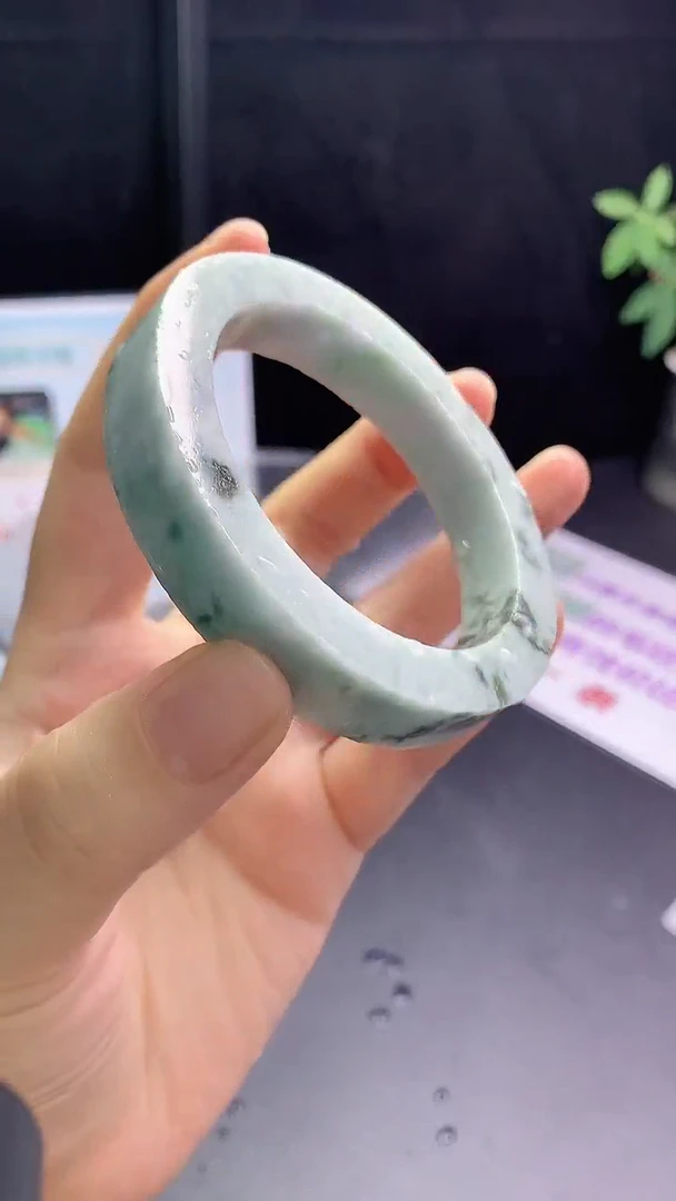 定制翡翠手镯未镶嵌2-59-61