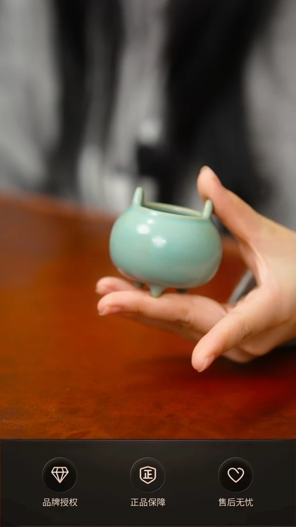 其他仿古小胖香炉不完美简装
