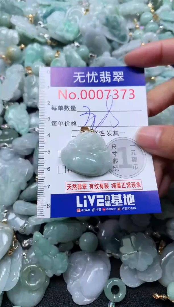 颈饰未镶嵌翡翠7373