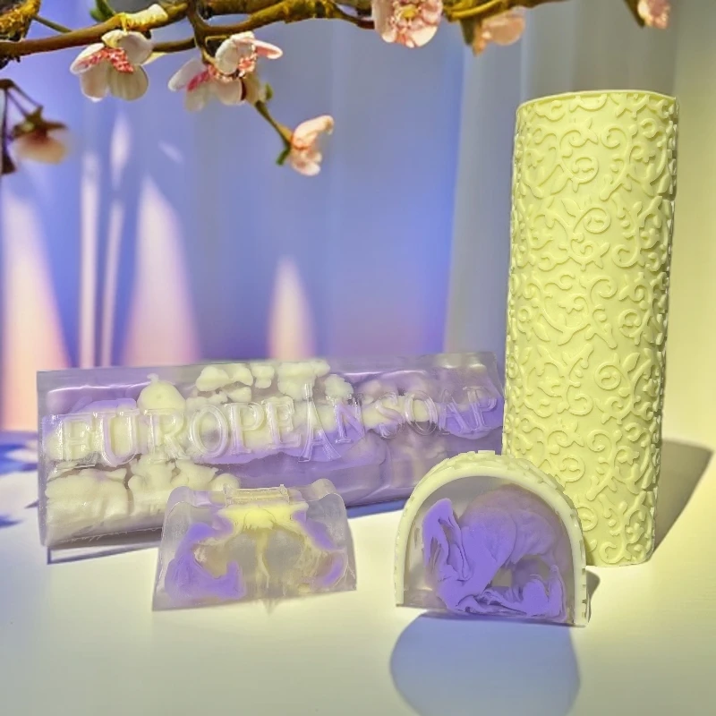 高端茉莉女王焕肤瑞士卷精油皂洁面沐浴伴手精油香皂清新留香