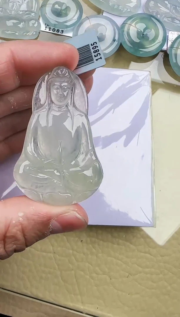 颈饰未镶嵌翡翠缅甸翡翠a货