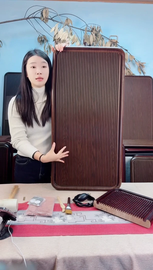 鱼?大海黄色款式茶盘90*45*4