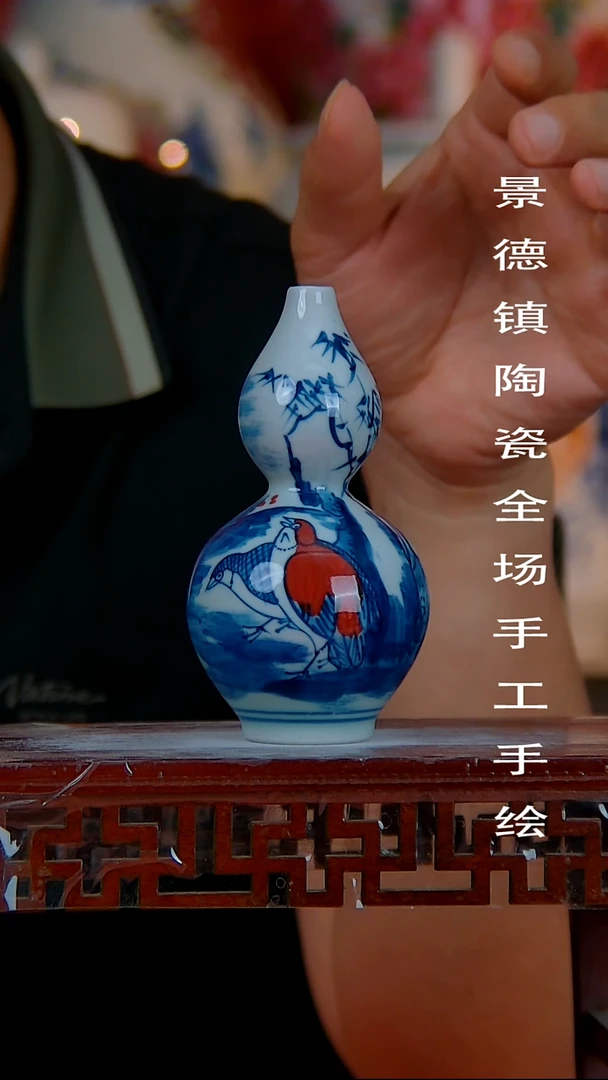 摆件景德镇陶瓷 全场手工手绘