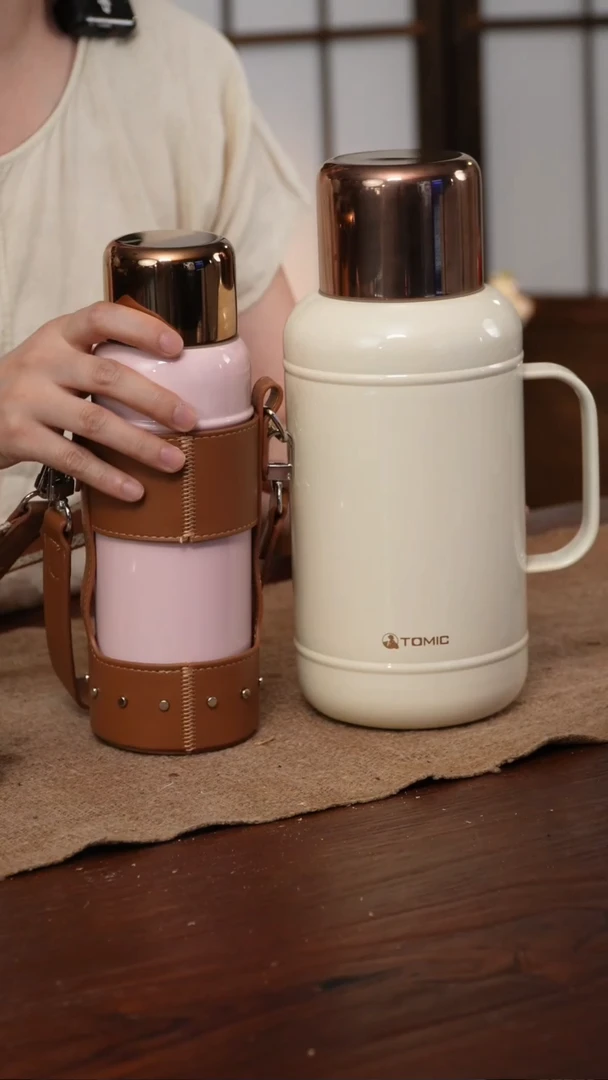 特美刻焖茶壶1.5L白色316不锈钢内胆