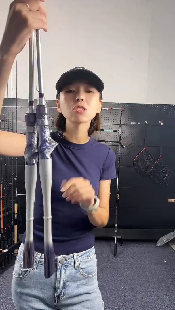 碳素（瑕疵杆没有售后 介意勿拍）13号1.8米枪柄