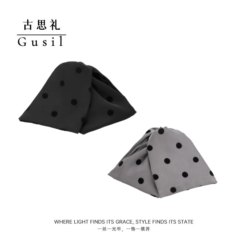 星点波点三角发夹新款抓夹GS8759