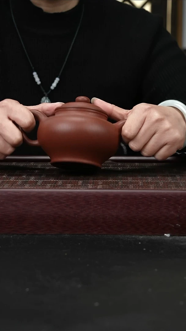 茶壶紫砂xt朱泥 掇只300cc