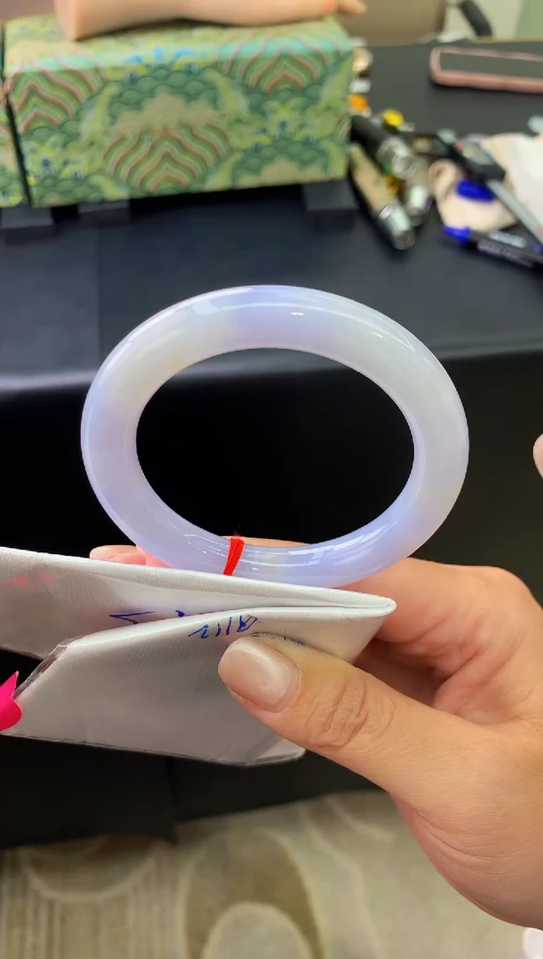 未镶嵌手镯翡翠翡翠手镯Q112圈口55.5