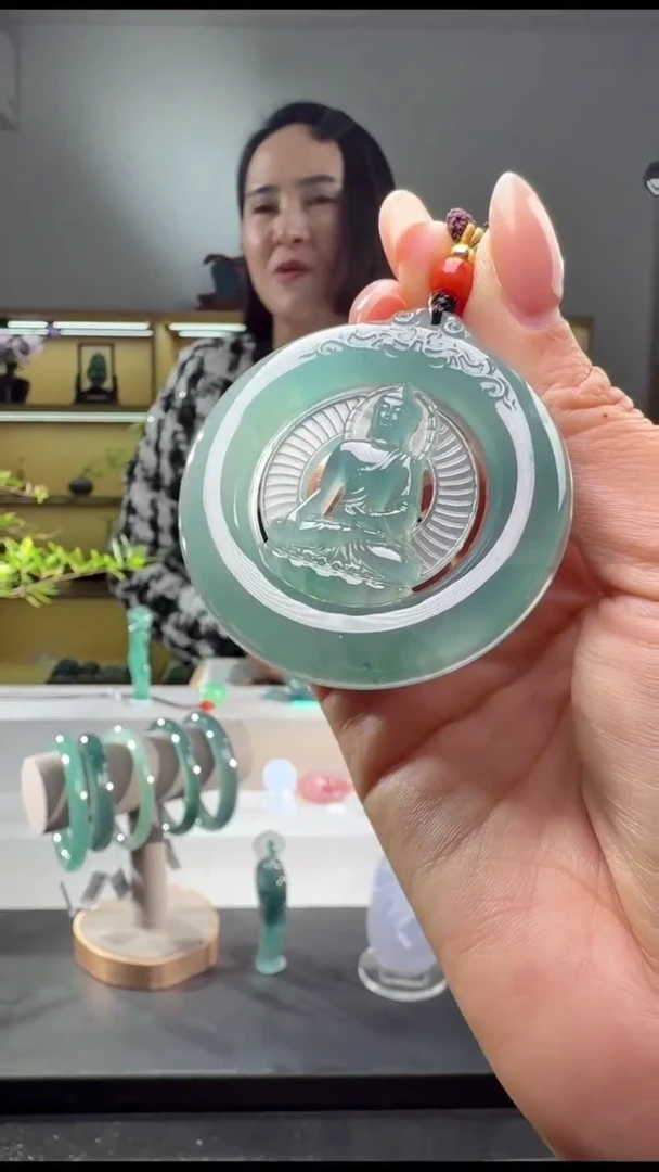 吊坠(不含链)未镶嵌翡翠阿弥