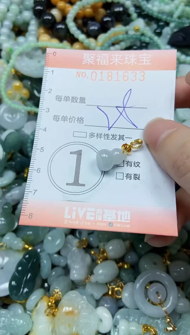 翡翠未镶嵌颈饰闪购0181633