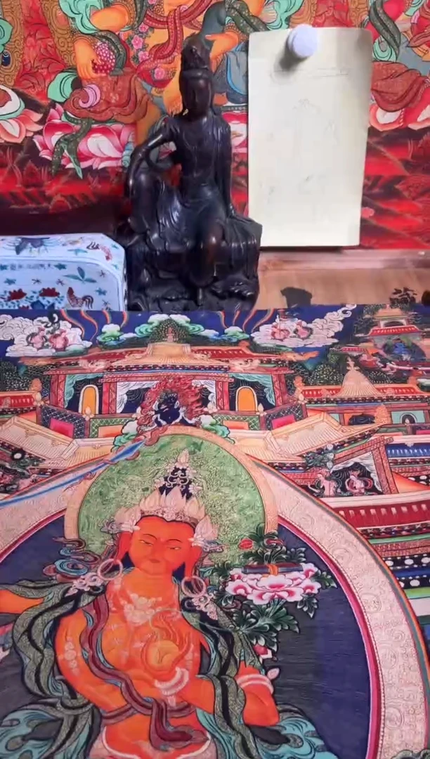 卷轴画卷轴画奥奥的唐卡