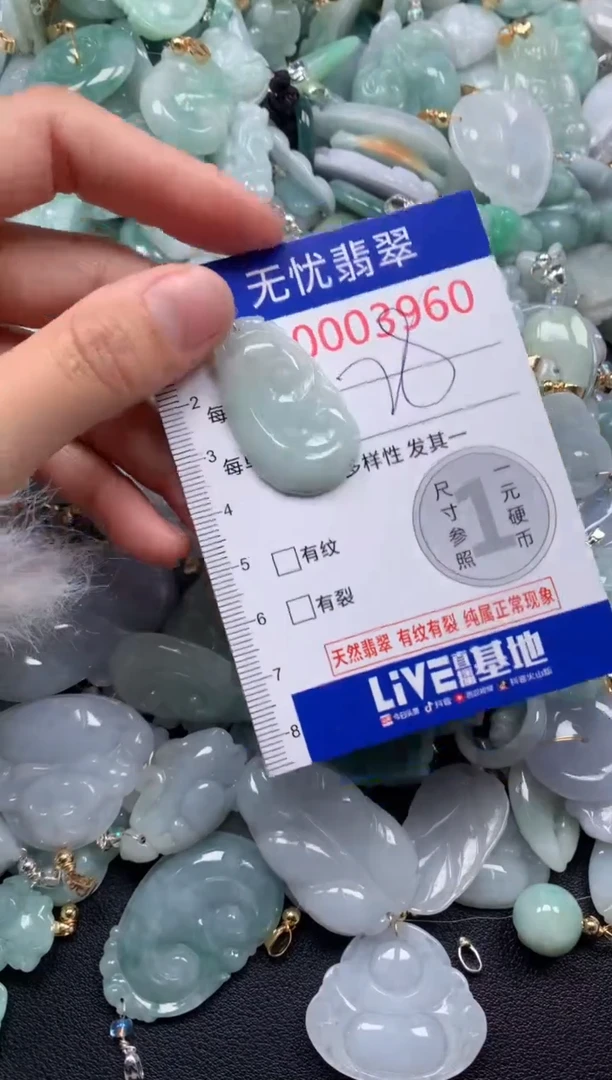 颈饰未镶嵌翡翠3960