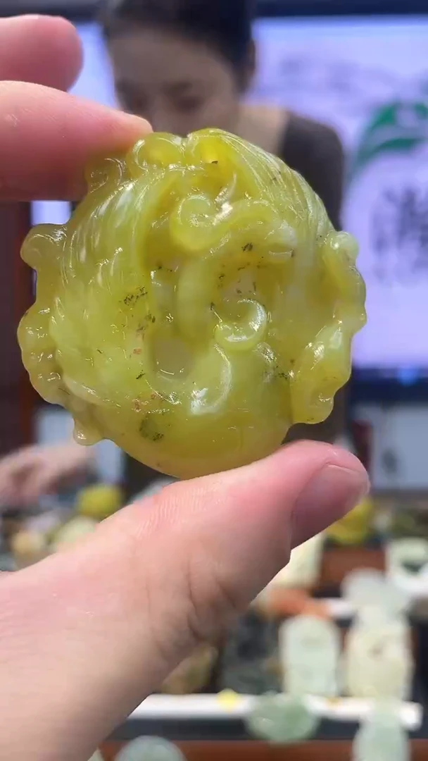 【闪购商品】岫玉吊坠未镶嵌·