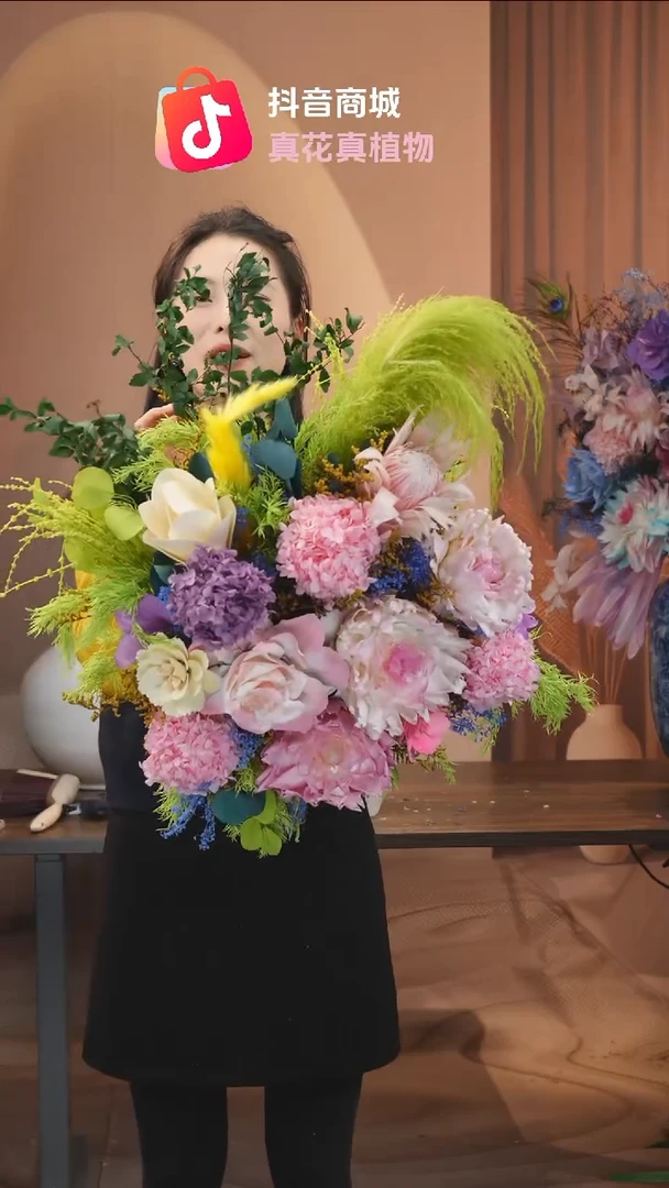 藤：单花束不带花瓶