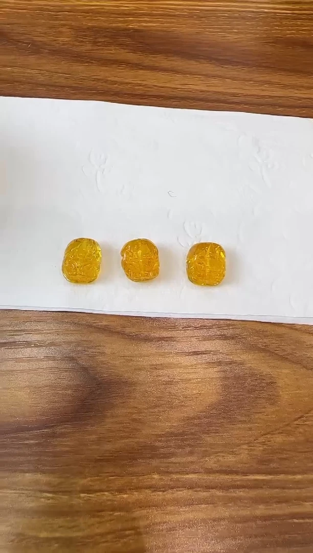 琥珀颈饰未镶嵌（不穿绳）多样性发货拍一发一-593535