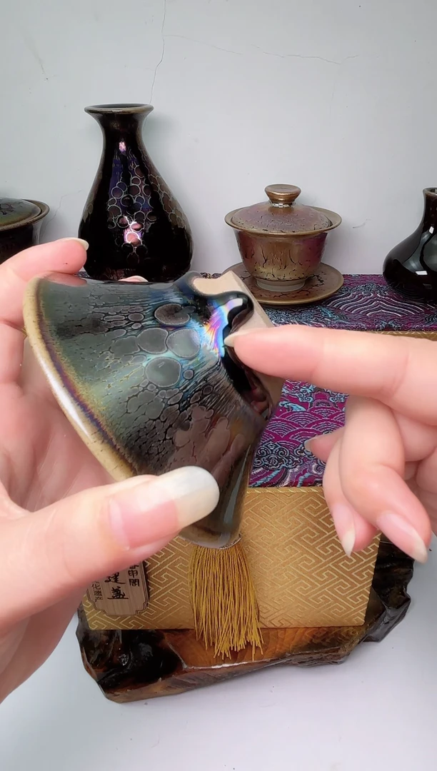 【闪购商品】茶盏春申阁福利1只，礼盒装大斗金