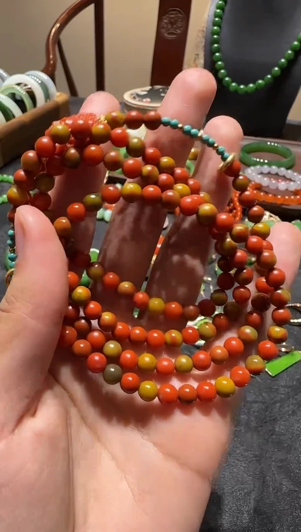 未镶嵌手链南红玛瑙1