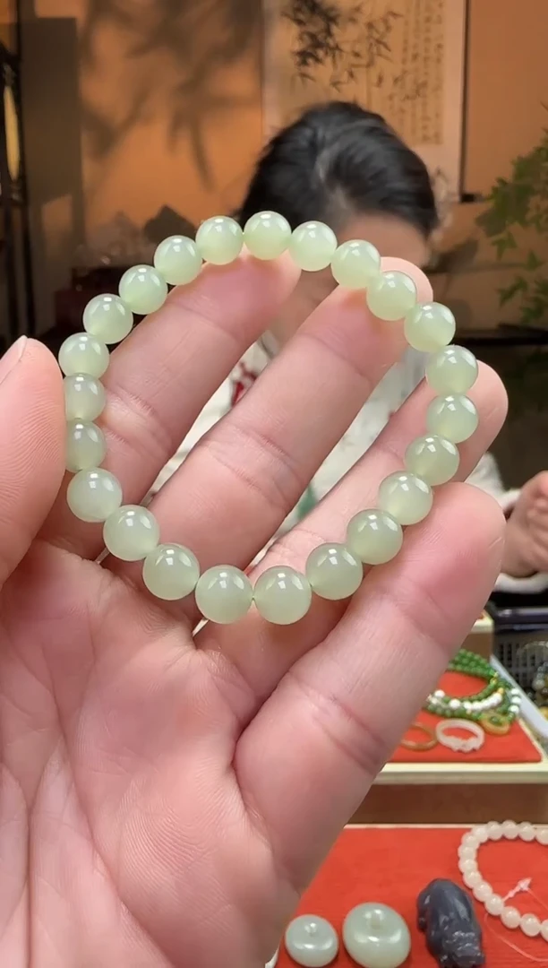 【闪购商品】和田玉手串未镶嵌晴水