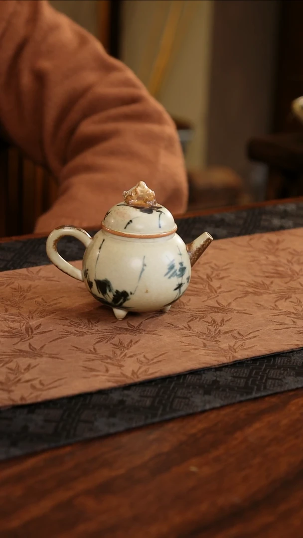 【闪购商品】杯子茗片集云鹤时来运转壶