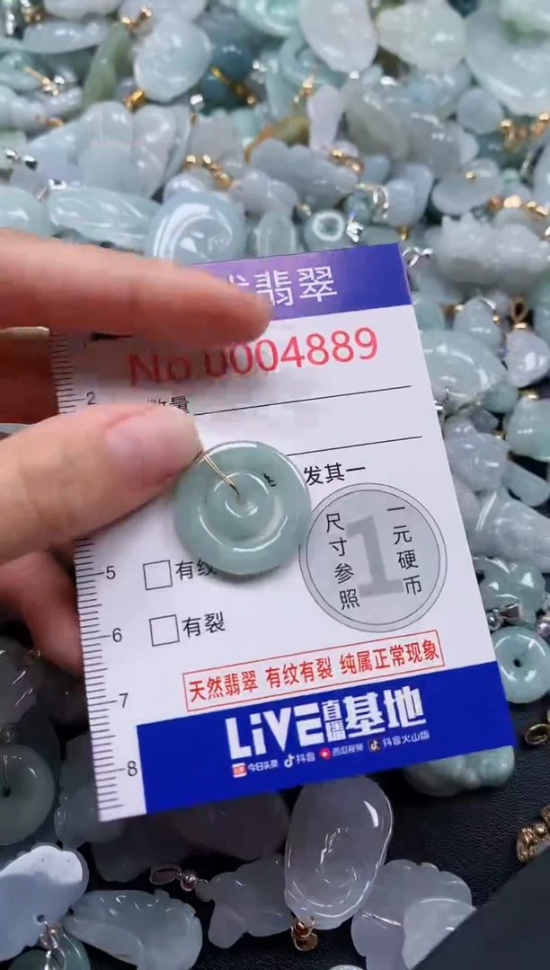 颈饰未镶嵌翡翠4889