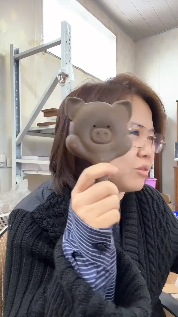 木猪猪 气垫梳 瑕疵