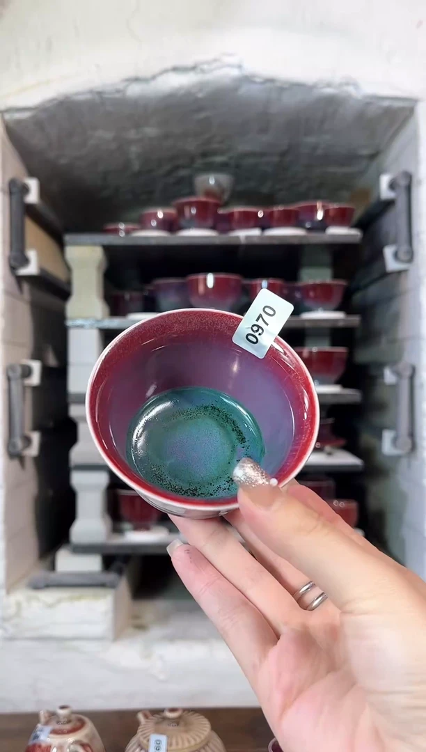 摆件窑口自销手工纯原矿钧瓷