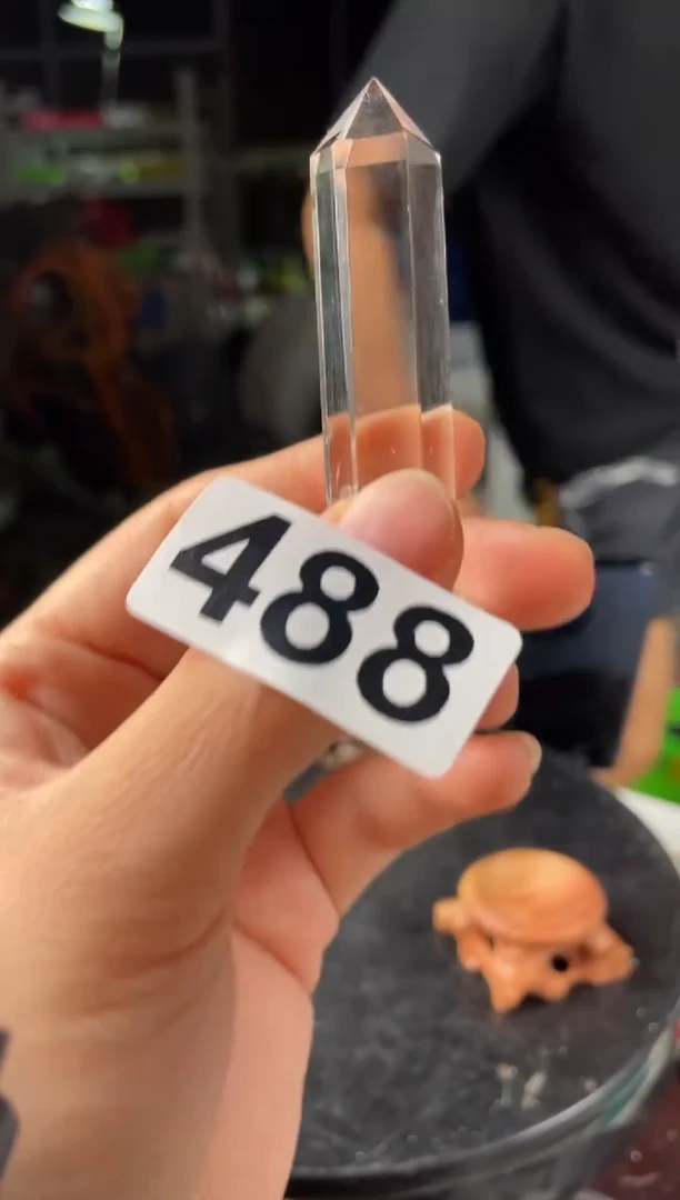 未镶嵌发晶大型摆件（非配饰）蓝针柱子488