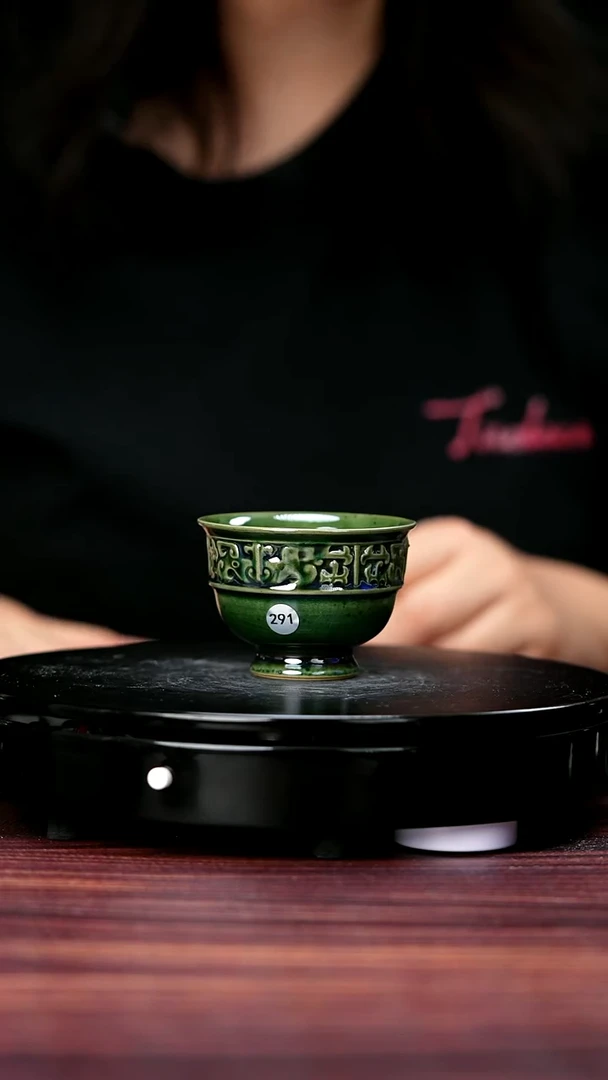 壶291#于大鹏一级品原矿钧瓷酒杯