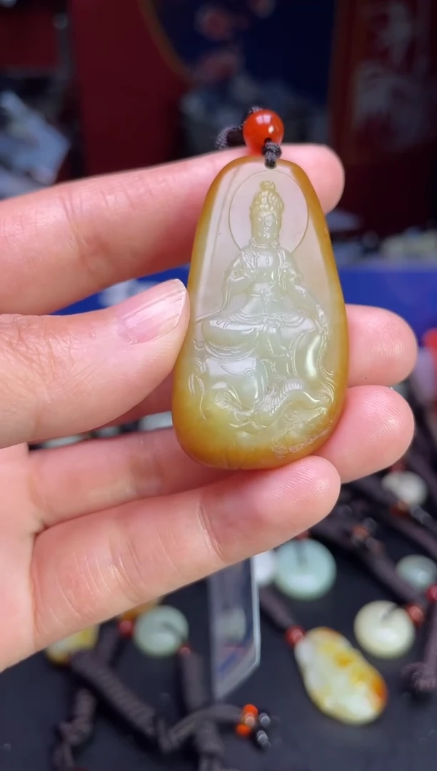 颈饰未镶嵌和田玉123