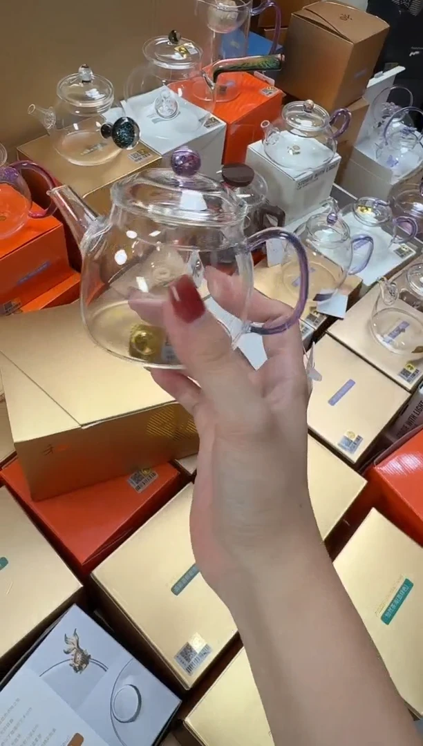 @@禾器晶彩言卿壶浅紫色