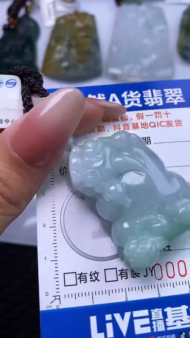 颈饰未镶嵌翡翠