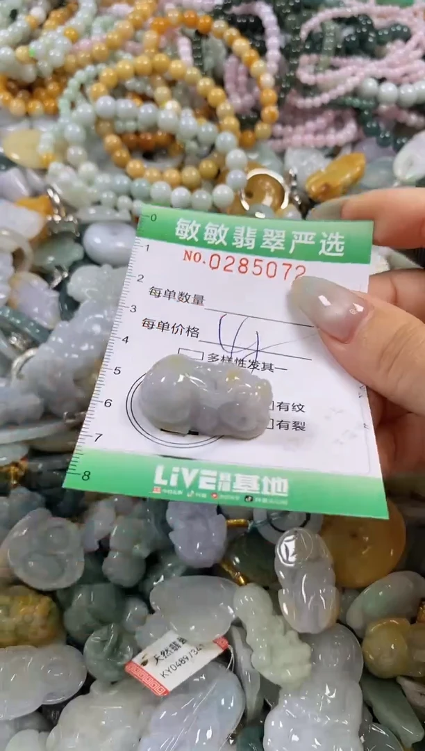 翡翠未镶嵌颈饰闪购0285072