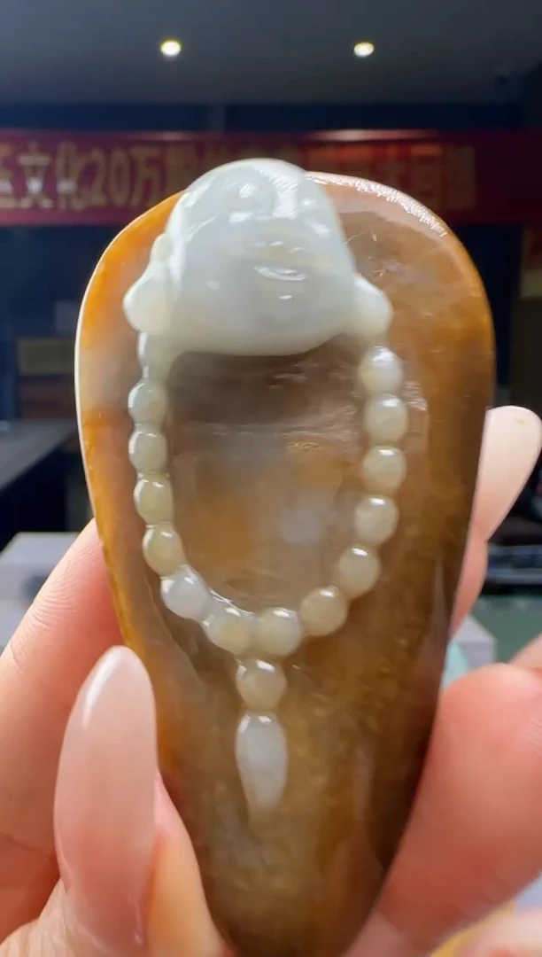 翡翠未镶嵌颈饰YJ@@WS1WX37486