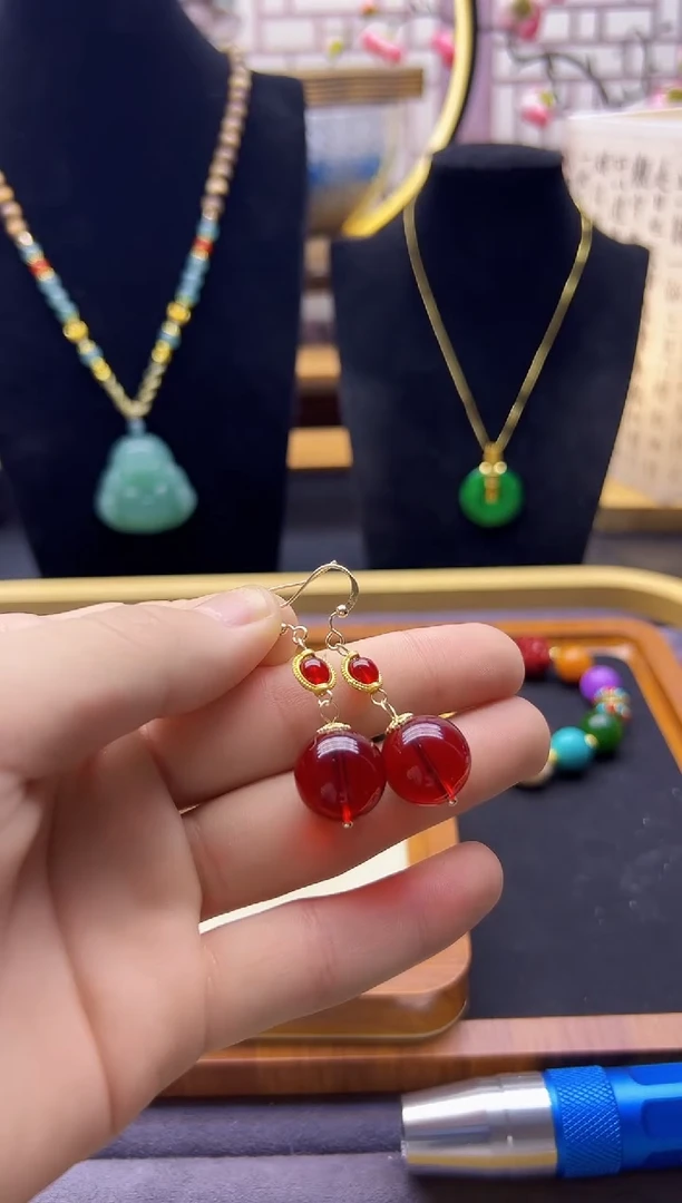 【闪购商品】血珀手链14K金镶嵌12.8012.8012.80