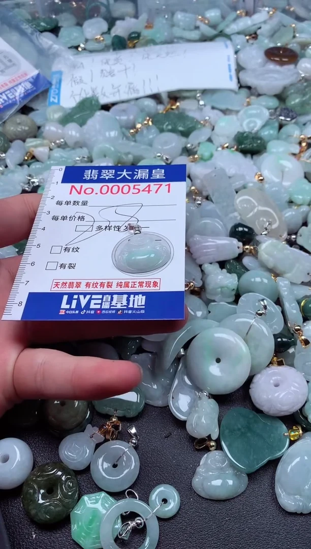 颈饰未镶嵌翡翠5471