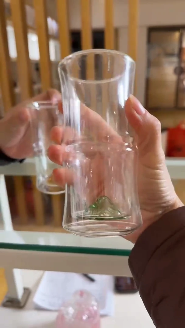 观山竹节杯绿