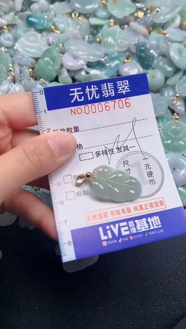 颈饰未镶嵌翡翠6706