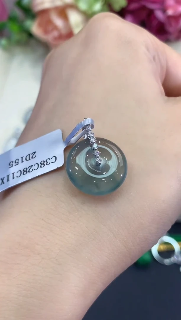 吊坠(不含链)未镶嵌翡翠B154