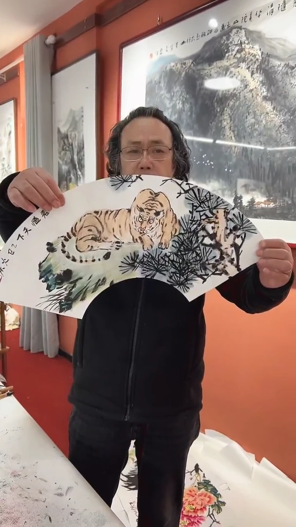 国画李火庆/国画/花鸟