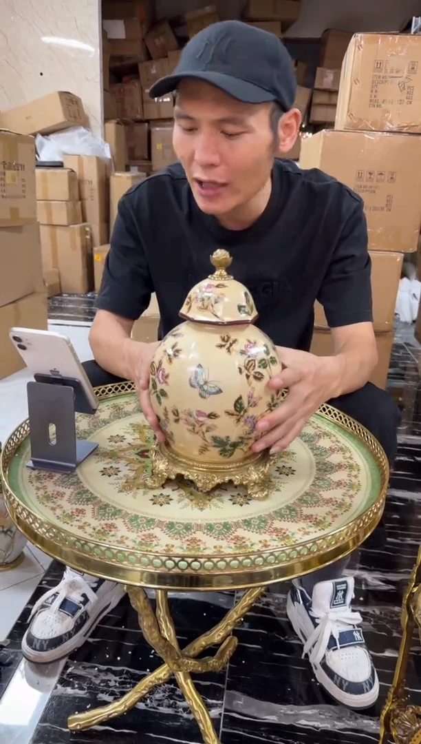 黄铜 黛姿家居装饰品摆件