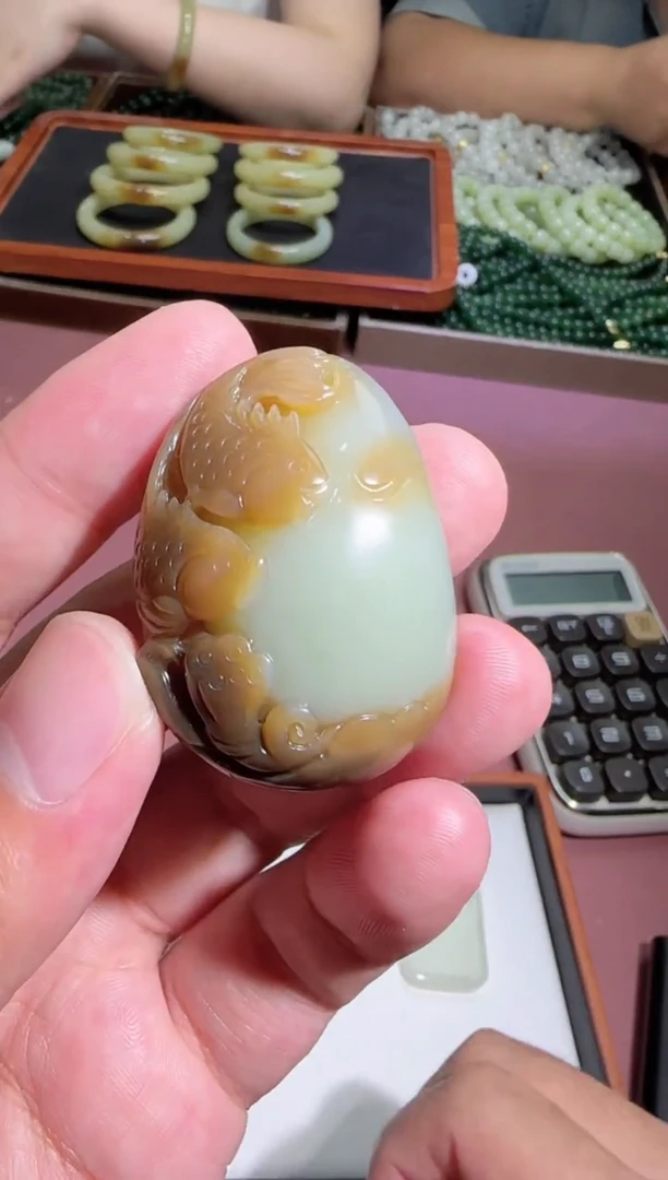 未镶嵌和田玉挂件【钰903】32 7026