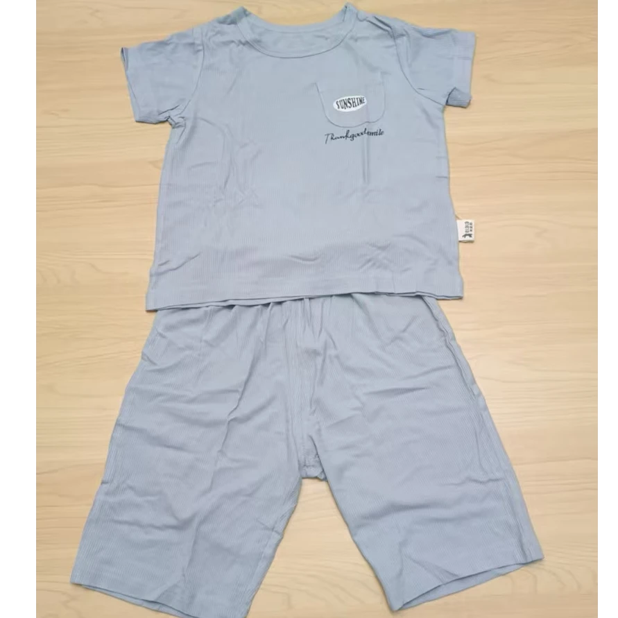 E112530简约圆领套装