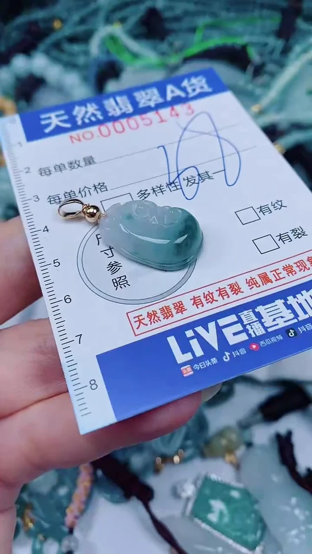 翡翠未镶嵌颈饰00005143